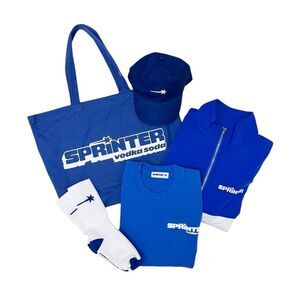 RARE NWOT SPRINTER BY KYLIE JENNER 5-Piece Merch Set